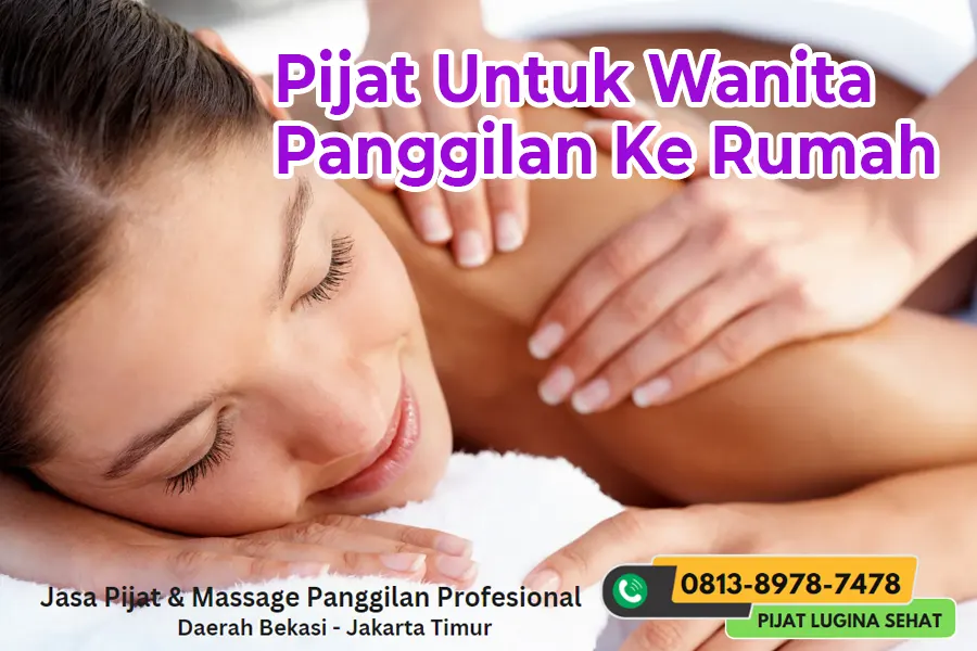pijat untuk wanita bekerja menghilangkan capek dan stress