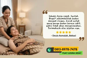 Badan Sakit Setelah Kerja? Hubungi Pijat Urut Panggilan Bekasi Terpercaya